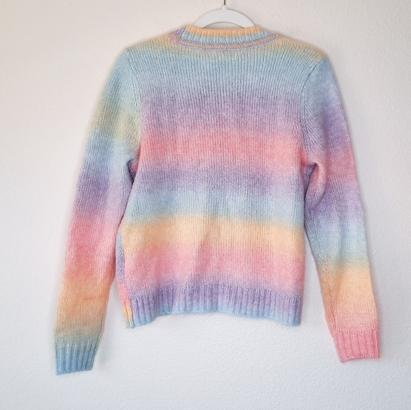 Charter Club Rainbow Ombré Lover Era Cardigan M - Picture 3 of 7